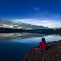  Venus, Jupiter, and Noctilucent Clouds 