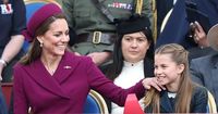 Kate Middleton recycles burgundy coat-dress with trendy pleating for latest look