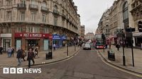 Leicester Square: Man injured by masonry falling  from building