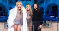 Bei Heidi Klums und Bill Kaulitz' Outfit muss man zweimal hinschauen