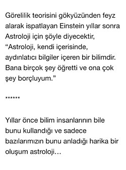 Einstein astrolojiye inanıyor mu?
