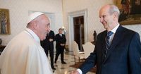 First Presidency expresses condolences following death of Pope Francis