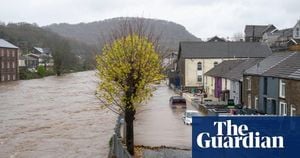 Storm Bert Causes Severe Flooding Disruption