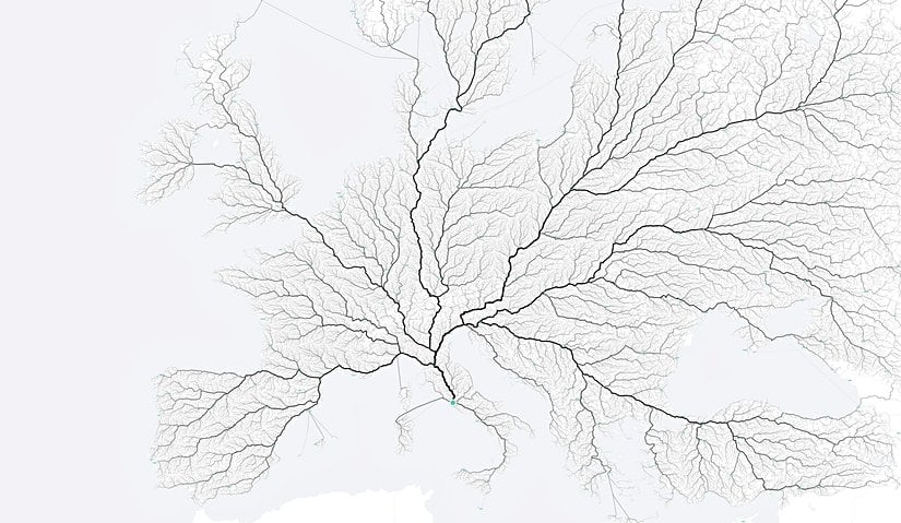 Avrupa'da tüm yollar Roma'ya çıkıyor.