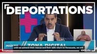 Venezuelan president slams US deportation of Venezuelan immigrants