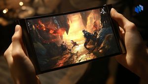 Samsung Takes Aim At Portable Gaming With Foldable Displays