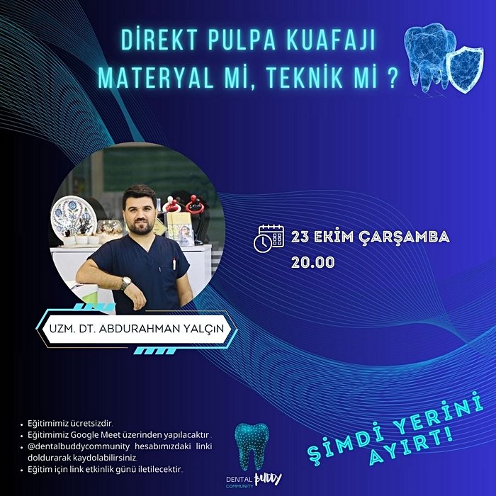 Direkt Pulpa Kuafajı: Materyal mi, Teknik mi?