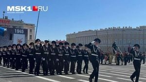 St. Petersburg Celebrates 80th Victory Day With Grand Parade
