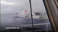 Tensions flare as Chinese and Philippine ships collide near disputed shoal in South China Sea