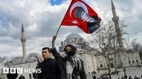 Erdogan condemns Turkey protests as dozens arrested