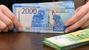 Russian Ruble Surges Against Dollar And Euro