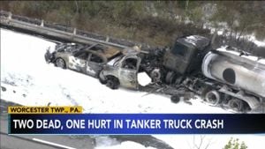 Lumber Truck Accident Disrupts Pennsylvania Interstate