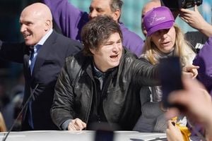 Rocks Thrown At Milei Amid Scandal In Buenos Aires