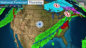 Weather Forecasts Across Regions For March 2nd, 2025