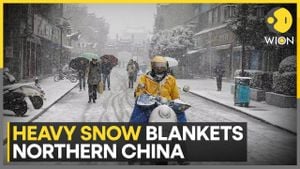 China Faces Severe Nationwide Cold Snap And Snowfall