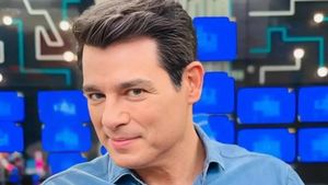 Celso Portiolli Shares Son's Silvio Santos Imitation