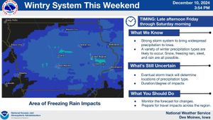 Cedar Rapids Gears Up For Freezing Rain Hazard