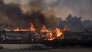 Harrowing Scenes From Mountain Fire Devastation