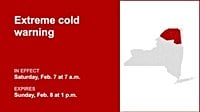 Extreme cold warning issued for North Country for Saturday and Sunday — extremely cold wind chills