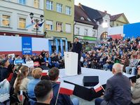 Rafał Trzaskowski spotkał się z wyborcami w Wielkopolsce