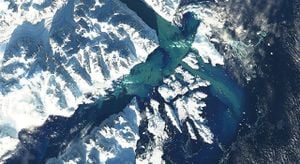 Massive Glacial Flooding Recorded For First Time In Greenland