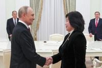 North Korea's top diplomat meets with Putin on a visit to Russia