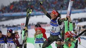 German Women’s Biathlon Relay Wins Historic Victory