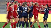 Victory gain advantage for semi final second leg