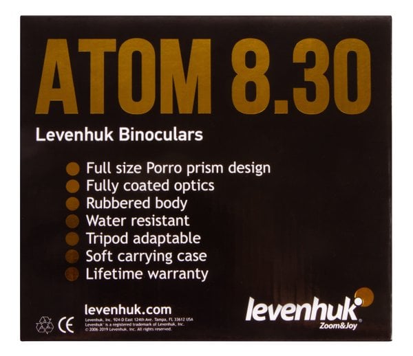 Levenhuk Atom 8x30 Binoküler Dürbün