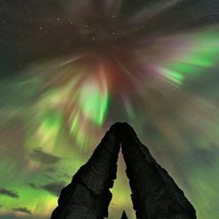 Aurora Over Raufarhfn