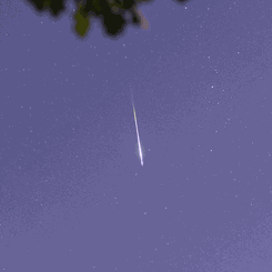 A Cool GIF of a 2025 Perseid