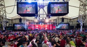 Thrilling Matches Continue At 2025 Ladbrokes UK Open Darts