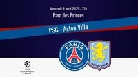 Comment regarder PSG/Aston Villa à l'étranger
