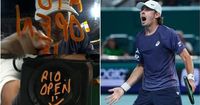 Alex de Minaur taunts fans after beating Joao Fonseca in hostile atmosphere