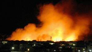 Ibaraki Prefecture Forest Fire Triggers Evacuations