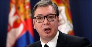 Serbian President Vucic Makes Emergency Stop In Baku