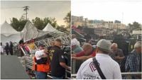 Noticias tras la caída de escenario en la GAM EN VIVO HOY 8 mayo