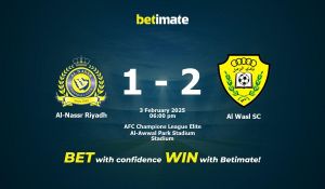 Al Nassr Battles Al Wasl In Key ACL Clash