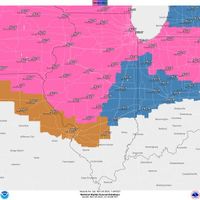 Winter storm warnings issued in Illinois for post-Thanksgiving snow storm