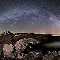 Milky Way Over Switzerland