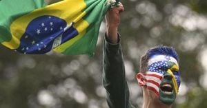 Bolsonaro Supporters Flood Streets As Coup Verdict Looms