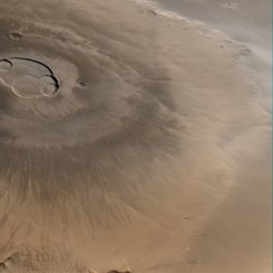 Yörüngeden Olympus Mons