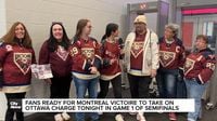 Montreal Victoire fans excited for PWHL playoff opener