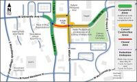 University Avenue Between Milton And Yale Closed Until April 7th