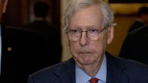 Senator McConnell Suffers Minor Injuries After Fall