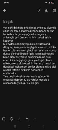 Güneş ışınlarının depreme etkisi varmı nasıl?