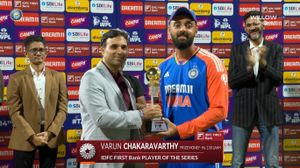 Varun Chakravarthy Stars With Five-Wicket Haul Against New Zealand