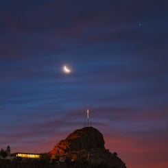 A Happy Sky over Bufa Hill in Mexico