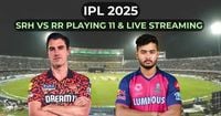 IPL 2025: SRH vs RR Playing 11, live toss and match time, streaming