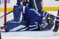 Craig Berube Provides Concerning Update on the Status of Leafs Goaltender Anthony Stolarz